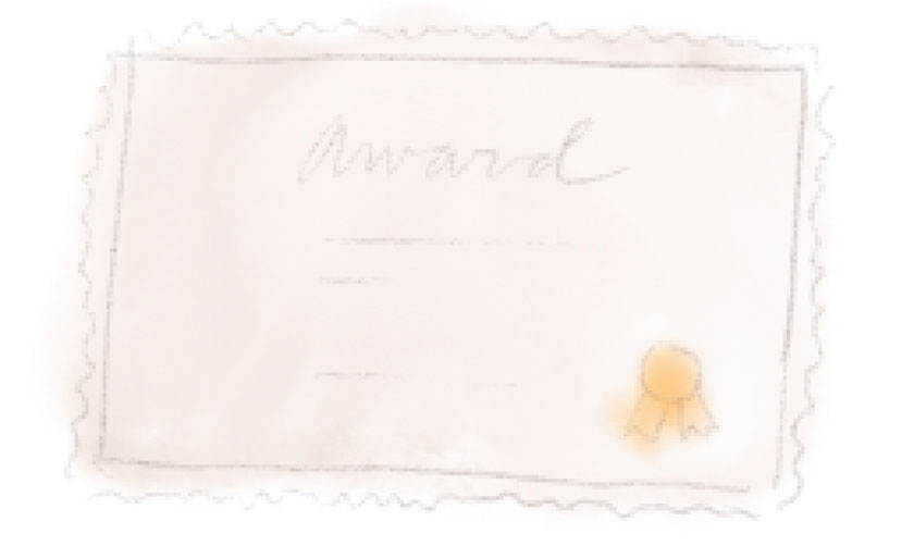 graphic of award