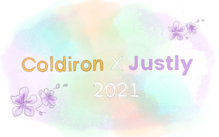 graphic of Coldiron x Justly partnership